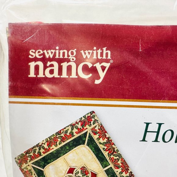 Rare Sewing with Nancy Holiday Table Runner Kit - NOS (2005) - Picture 2 of 8